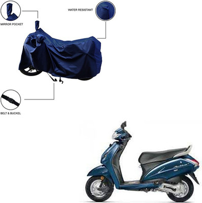 Pop Shade Two Wheeler Cover for Honda(Activa 4G, Blue)