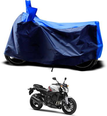 PAGORA Two Wheeler Cover for Yamaha(FZ25, Blue)