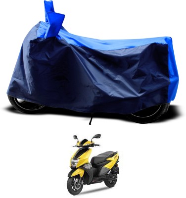 GOSHIV-car and bike accessories Two Wheeler Cover for TVS(Scooty, Blue)