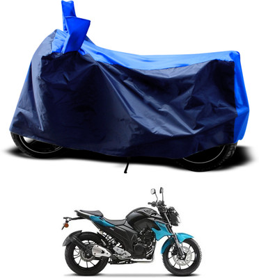 PAGORA Two Wheeler Cover for Yamaha(FZ-S, Blue)