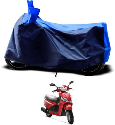 PAGORA Two Wheeler Cover for Mahindra(Gusto, Blue)