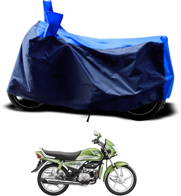 PAGORA Two Wheeler Cover for Hero(HF Deluxe Eco, Blue)