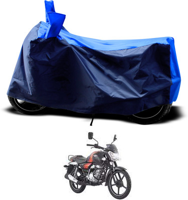 PAGORA Two Wheeler Cover for Bajaj(V12, Blue)