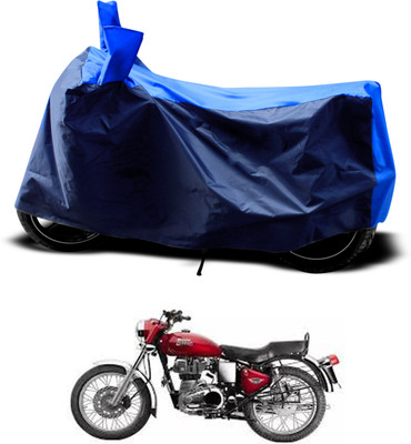 PAGORA Two Wheeler Cover for Royal Enfield(Electra 4S, Blue)