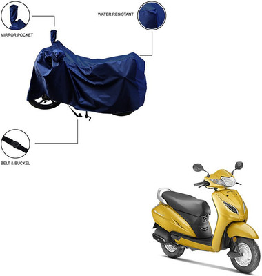 Pop Shade Two Wheeler Cover for Honda(Activa 5G, Blue)