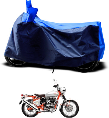PAGORA Two Wheeler Cover for Royal Enfield(Bullet Trials 350, Blue)