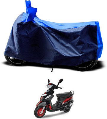PAGORA Two Wheeler Cover for Mahindra(Duro 125, Blue)