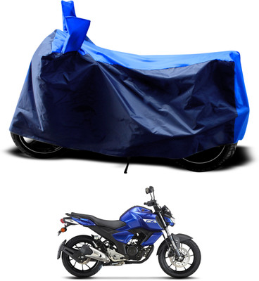 PAGORA Two Wheeler Cover for Yamaha(FZ S V3.0 FI, Blue)