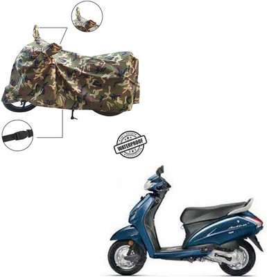 Pop Shade Waterproof Two Wheeler Cover for Honda(Activa 4G, Multicolor)