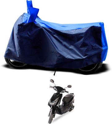 PAGORA Two Wheeler Cover for Ampere(E Lite, Blue)