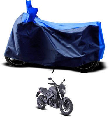 GOSHIV-car and bike accessories Two Wheeler Cover for Bajaj(Dominar 250, Blue)