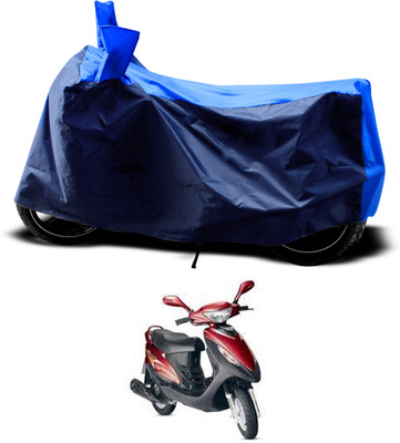 PAGORA Two Wheeler Cover for Kinetic(Nova, Blue)