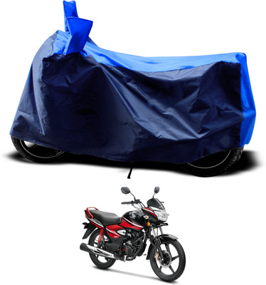 PAGORA Two Wheeler Cover for Honda(CB Shine, Blue)