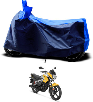 PAGORA Two Wheeler Cover for Hero(Passion Plus, Blue)