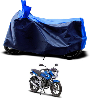 PAGORA Two Wheeler Cover for Bajaj(XCD 125cc, Blue)