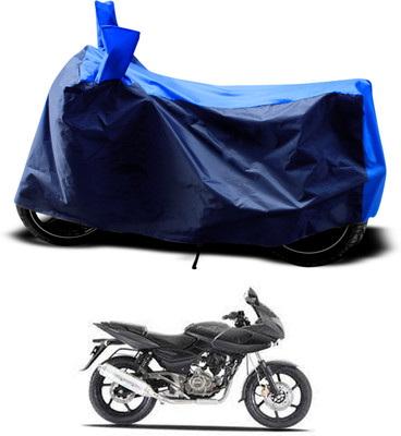 PAGORA Two Wheeler Cover for Bajaj(Pulsar 220 DTS-i, Blue)