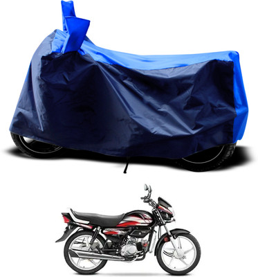 PAGORA Two Wheeler Cover for Hero(MotoCorp Pleasure Plus, Blue)