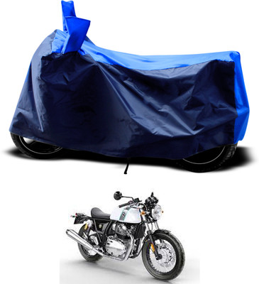PAGORA Waterproof Two Wheeler Cover for Royal Enfield(Continental GT 650, Blue)