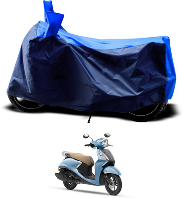 PAGORA Two Wheeler Cover for Yamaha(Fascino 125 FI, Blue)