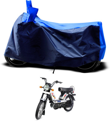 PAGORA Two Wheeler Cover for TVS(Heavy Duty Super XL, Blue)