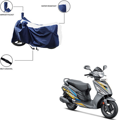 Pop Shade Two Wheeler Cover for Hero(Maestro Edge, White)