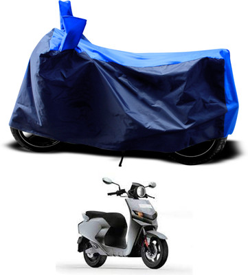 PAGORA Two Wheeler Cover for 22Motors(Flow, Blue)