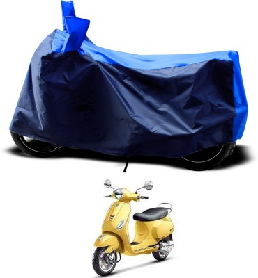 PAGORA Two Wheeler Cover for Piaggio(Vespa VXL 125, Blue)