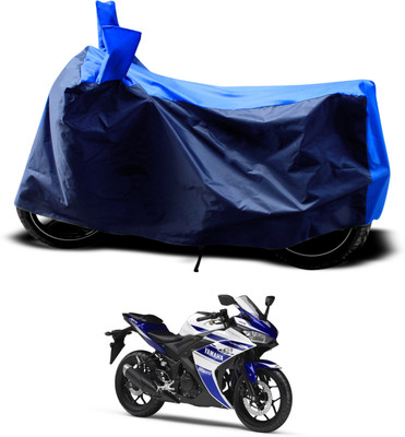 PAGORA Two Wheeler Cover for Yamaha(YZF R25, Blue)