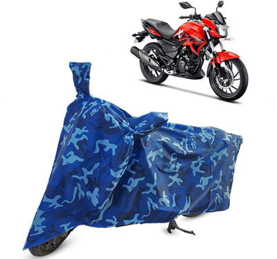 st enterprises Two Wheeler Cover for Hero(Xtreme, Blue)