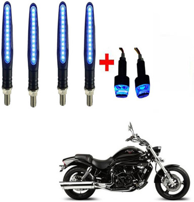 BRPEARl Front, Rear, Side LED Indicator Light for Hyosung Aquila Pro 650(Blue)