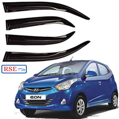 RSE For Front, Rear Wind Deflector(Tinted HYUNDAI EON 1.0 Kappa Magna Plus Optional, EON 1.0 Magna Plus Option O, EON D Lite, EON D Lite Plus Option, EON Era Plus Option)