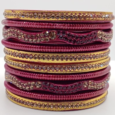 Priya art creation Lac Bangle Set(Pack of 10)