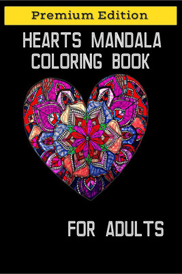 Hearts Mandala Coloring Book(English, Paperback, Michael Smith)
