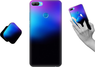 COBIERTAS Back Cover for Honor 9N(Multicolor, Cases with Holder, Pack of: 1)