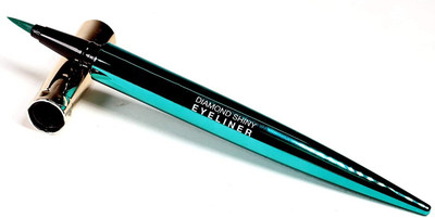 MYEONG QUICK DRYING SMUDGE AND WATER PROOF SHINY GREEN DIAMOND PEN EYE LINER 1.5 g(GREEN)