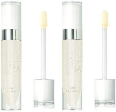 GFSU ENDLESS WONDER GLOW WATER PROOF LONG LASTING SHIMMERY LIQUID HIGHLIGHTER COMBO OF TWO Highlighter(PEARL WHITE)