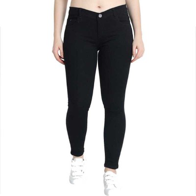 Mac-Kings Skinny Women Black Jeans