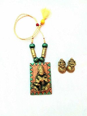 Devi creation Terracotta Multicolor Jewellery Set(Pack of 1)
