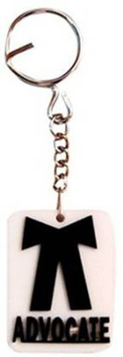 CLOVERBYTE Law Keyring Acrylic Material For Lawyers, Advocates, Official Purpose Key Chain