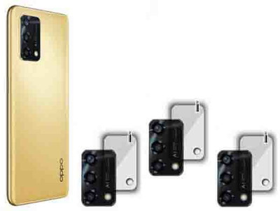 XAZE Back Camera Lens Glass Protector for OPPO F19S(Pack of: 3)