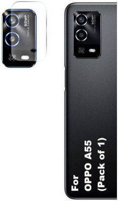 RUNEECH Back Camera Lens Glass Protector for OPPO A55 4G, OPPO A55(Pack of: 1)