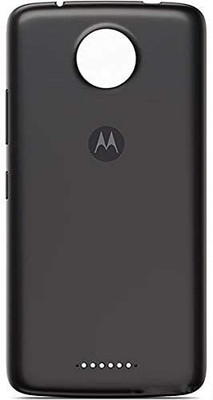 AceKing Motorola Moto C+ Phone Back Panel(Black)