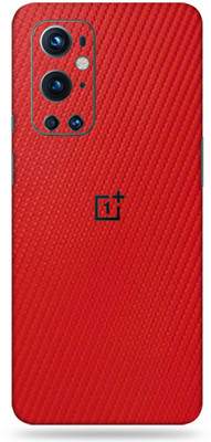 AsSkin One Plus 9Pro 5G, oneplus 9 pro 5g Mobile Skin(Ultra Super Red Carbon Fiber Skin With High Gloss Finish).,.)