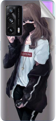 tiddler Realme X7 Pro Ultra Mobile Skin(Grey)