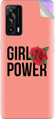 Snooky Realme X7 Pro Ultra Mobile Skin(Pink)