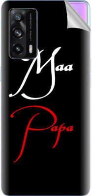 tiddler Realme X7 Pro Ultra Mobile Skin(Black)