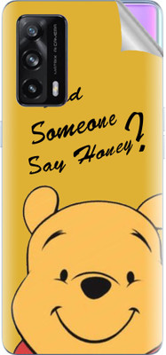 tiddler Realme X7 Pro Ultra Mobile Skin(Yellow)