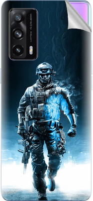 Snooky Realme X7 Pro Ultra Mobile Skin(Blue)