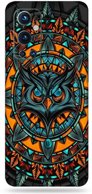 LAMHA OnePlus 9 Pro Mobile Skin(Ultra Super Mighty Owl Skin With High Mattte Finish.)
