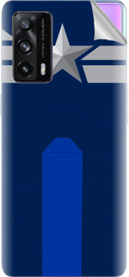 tiddler Realme X7 Pro Ultra Mobile Skin(Blue)